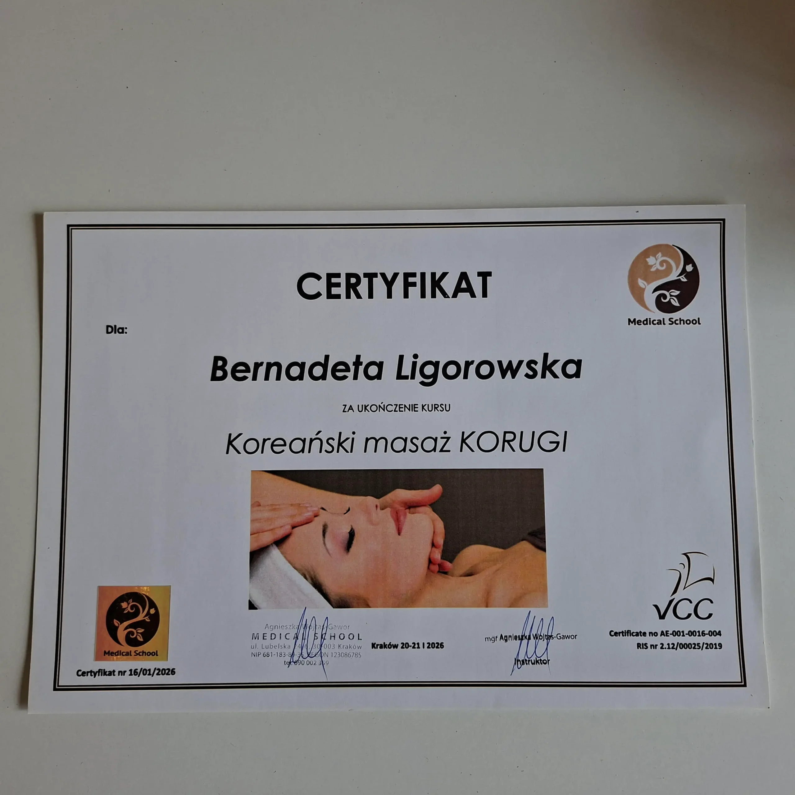 Koreański masaż KORUGI