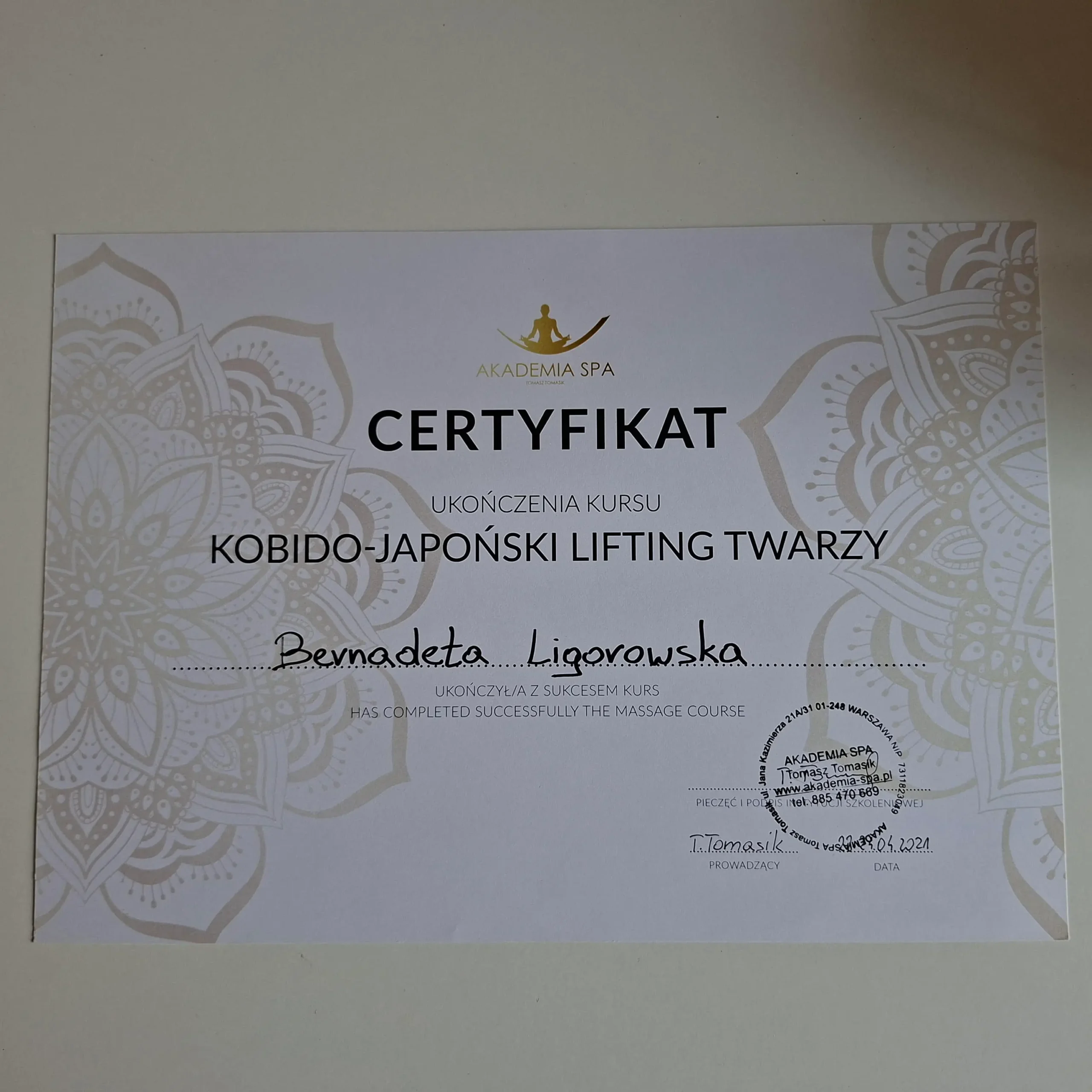 Kobido — Japoński Lifting Twarzy